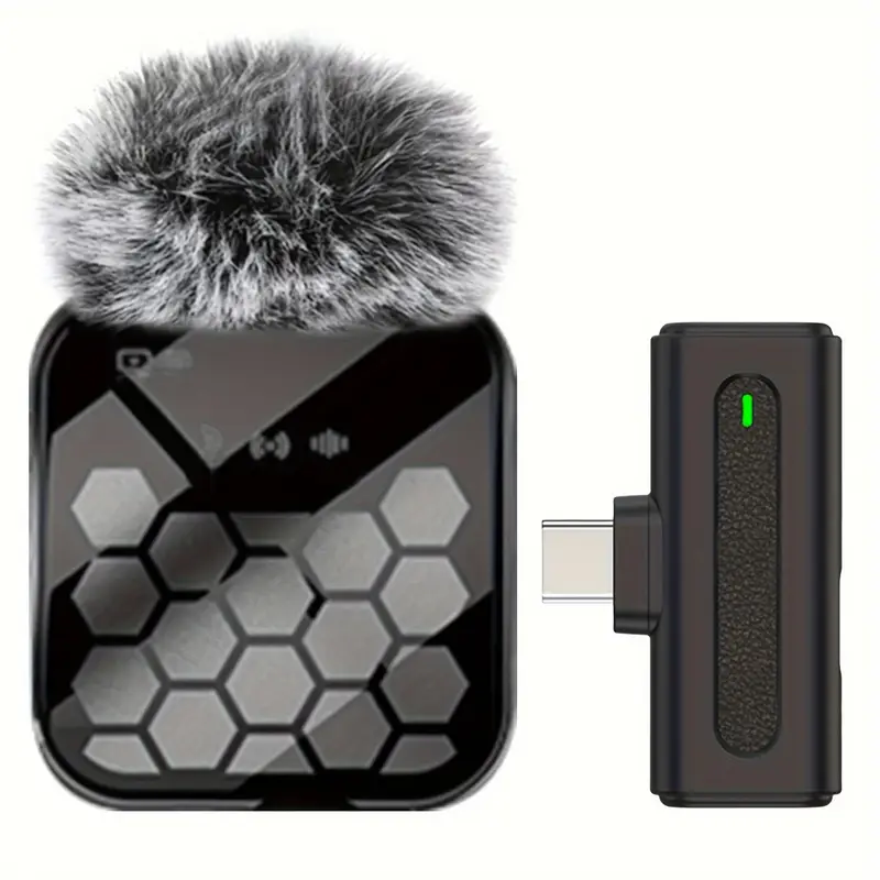 Singe Wireless Microphone Type C and Iphone Interface