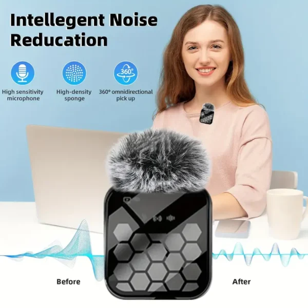 Singe Wireless Microphone Type C and Iphone Interface - Image 2