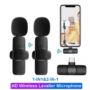 Portable Wireless Lavalier Microphone Interface: Apple