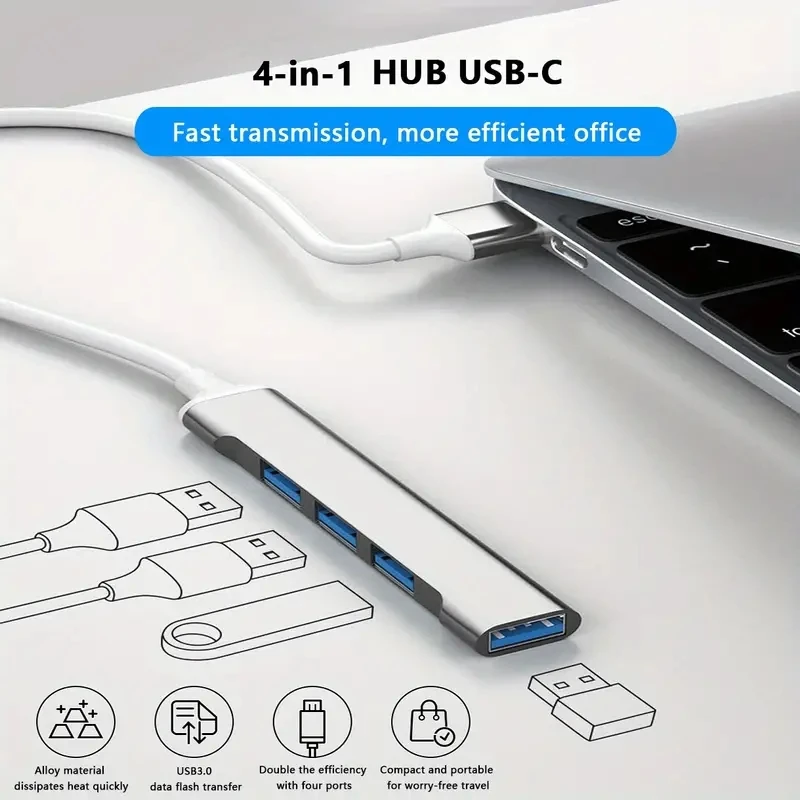 4 IN 1 USB HUB TYPE C