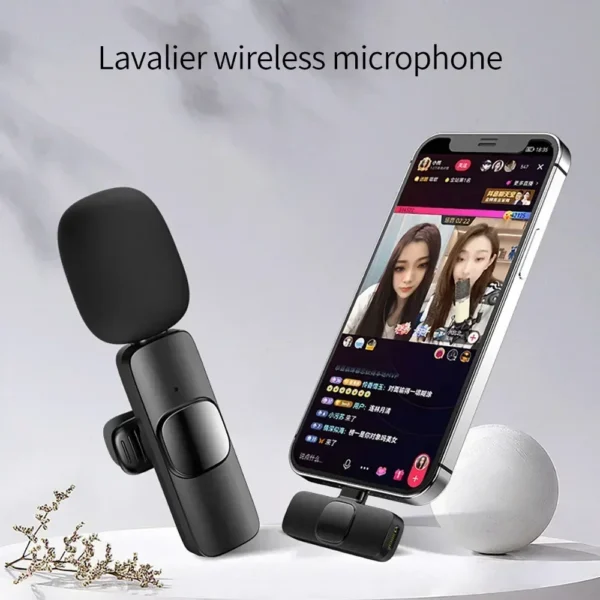 Portable Wireless Lavalier Microphone Interface: Apple - Image 3