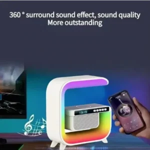 G3 Mini Wireless Charger Bluetooth Speaker With RGB Light